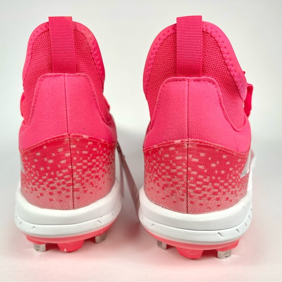 Adidas Adizero Afterburner Breast Cancer Pink Baseball Cleats Size 14 - Picture 6 of 10